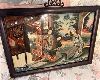 Beautiful Reverse Paintings on Glass 