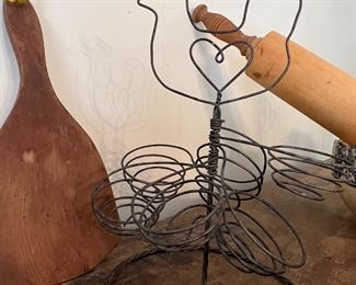 wire egg holder