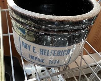 Roy E. Helferich Empire Crock