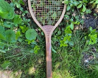 Wright & Ditson vintage tennis racket