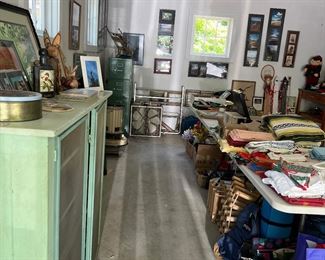 partial view of garage