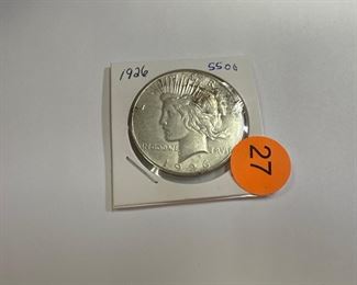 1926 PEACE DOLLAR