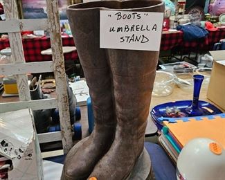 BOOTS UMBRELLA STAND