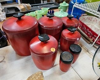 VINTAGE CANISTER SET