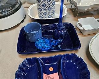 BLUE DISHES