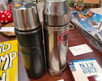 TWO THERMOSES