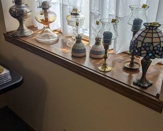 Oil lamps candle holders 