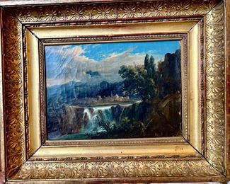 18th century antique Italian oil painting!