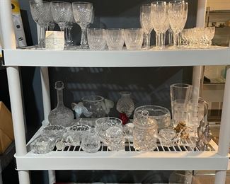 Waterford crystal items