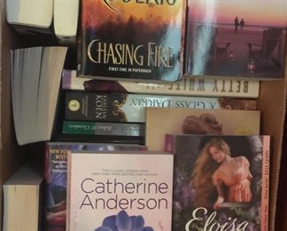 From best-selling authors to history books, this home library offers plenty of options. 