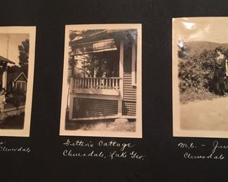 More photos from an antique scrapbook. 