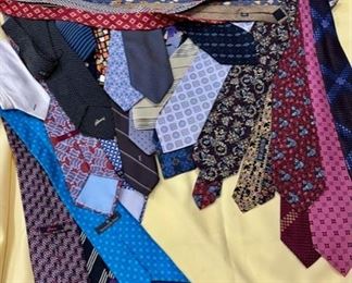 100 plus men's designer ties...Luxury ties!!