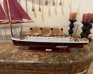 Titanic Boat Replica 