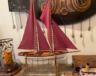 Hand made Sail boat
