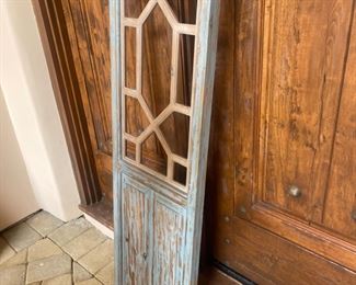 Wood window decorative piece 