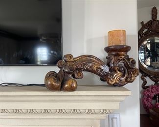 Ornate candle holder 