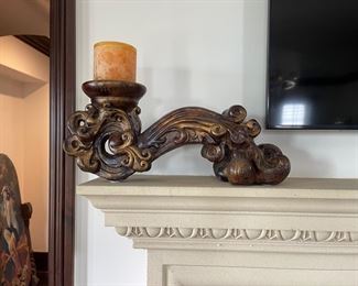 Ornate candle holder 