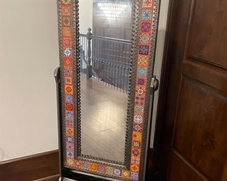 Hand made Metal and Hand painted tiles made in Mexico 