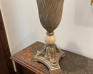 Marble finish vase 