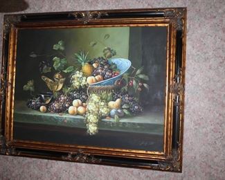 Italian Style Fruit Painting