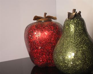 Mosaic Apple And Pear Decor