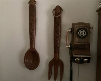 Wooden Spoon Fork