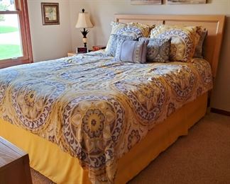 Queen Bed frame and matters, excellent condition