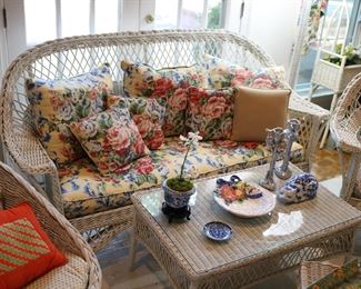 Wicker Furniture Set