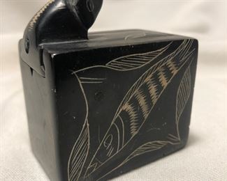 Kenyan Trick Box Carved Stone that is totally cool