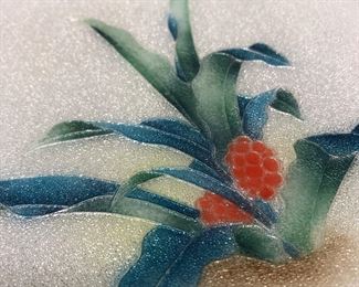 Enamel on Copper tray