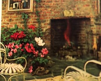 Love those Woodard Chairs in this decorating book