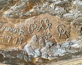 Frank Polk 1974 Bronze 