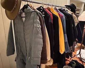 We have numerous unique Coats, Western Ware and Furs on display