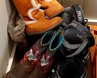 Ski Boots, Cowboy Boots and Stealing Boots