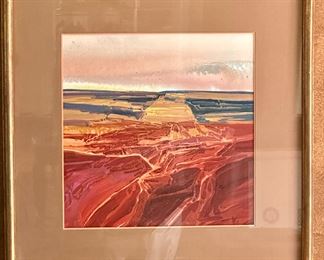 Original Buffalo Kaplinski Watercolor