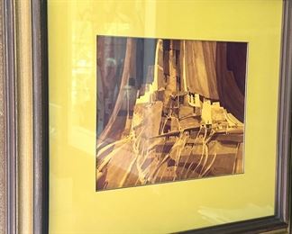 Original Buffalo Kaplinski Watercolor