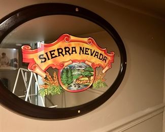 Sierra Nevada Glass Sign