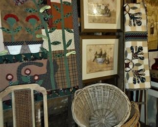 Selection of Vintage Laundry Baskets