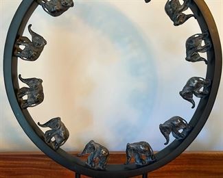 19" tall 'elephant ring'