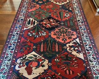 5'5" wide x 13'6" rug.