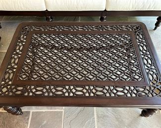 coffee table by Tommy Bahama. 2'9" x 4'