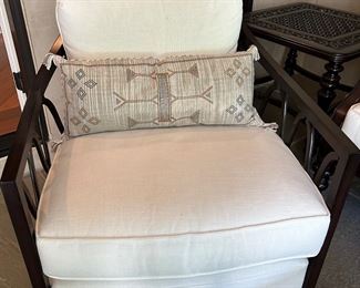 swivel arm chair by Tommy Bahama