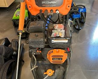 Generac Speedwash 3200 PSI MAX/ 2.7 GPM Max pressure washer