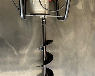 electric post hole digger