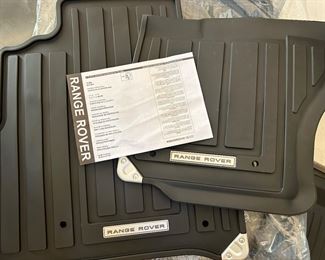 NEW Range Rover all weather floor mats
