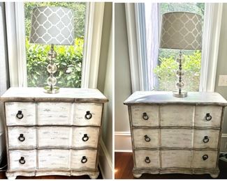 35" wide x 13" deep night stands