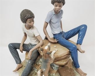 LLADRO Childrens Games Black Legacy Collection