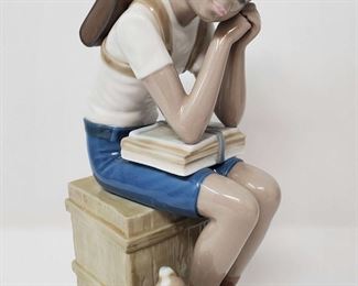 LLADRO Exam Day Black Legacy Collection