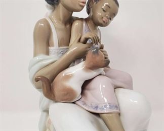 LLADRO Soft Meow Black Legacy Collection