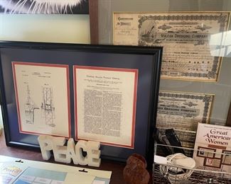Framed patent on dredging